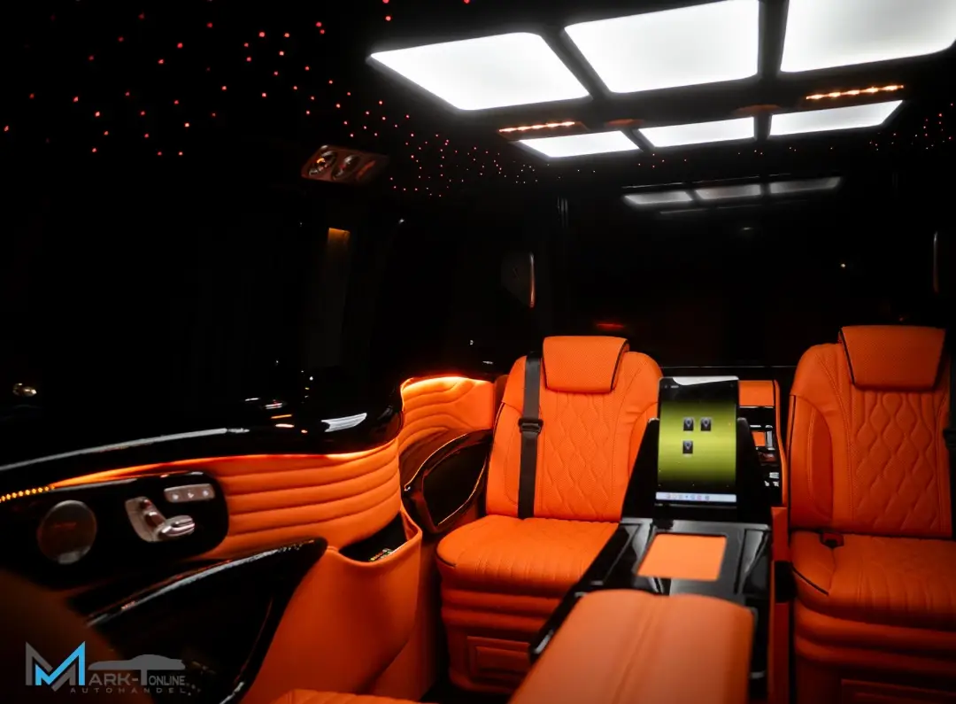 VIP Vito Mark Design Umbau Neufahrzeug Hermes Orange