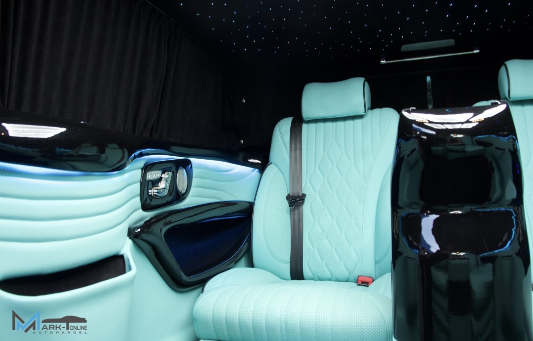 VIP Vito Mark Design Umbau Neufahrzeug Tiffany Blue