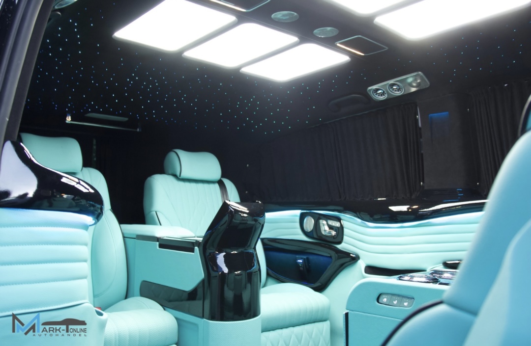 VIP Vito Mark Design Umbau Neufahrzeug Tiffany Blue