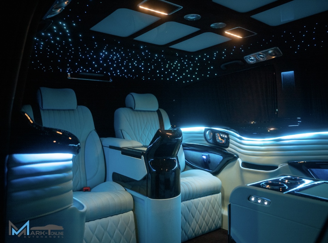 VIP Vito Mark Design Umbau Neufahrzeug Tiffany Blue